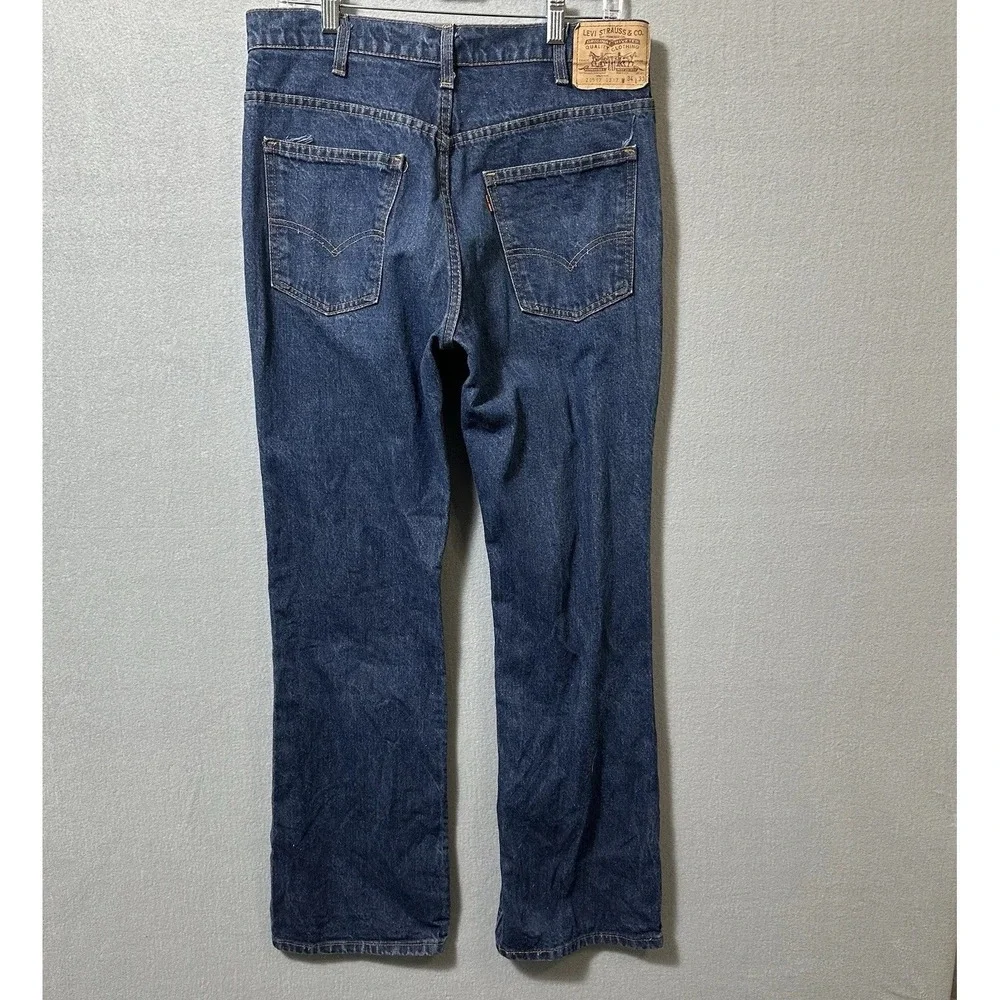 Vtg Levis 517 Jeans Orange Tab 20517 0217 Made In USA Mens 34x33 ( Fits 32x31.5)